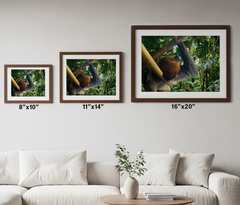Deep Jungle Shade Print