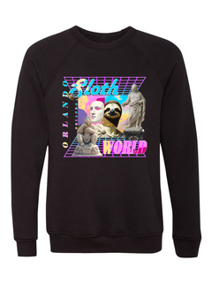 Neon Sunset Unisex Crewneck Sweatshirt